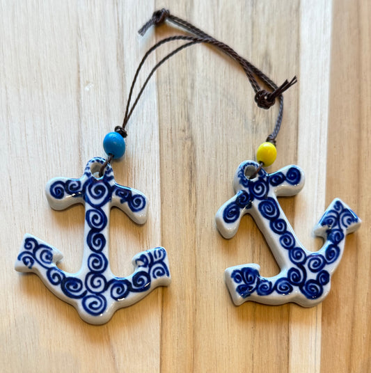 Ceramic Holiday Ornaments, handmade in Vietnam