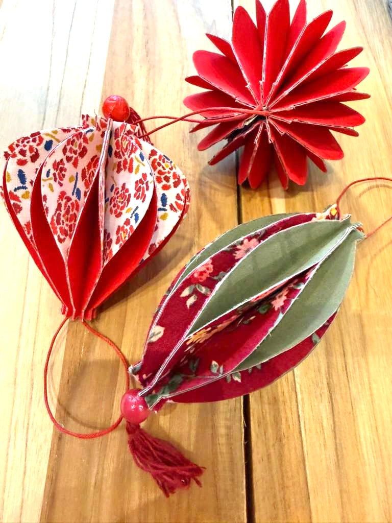 "Merry Mekong" Christmas Ornaments, handmade in Vietnam