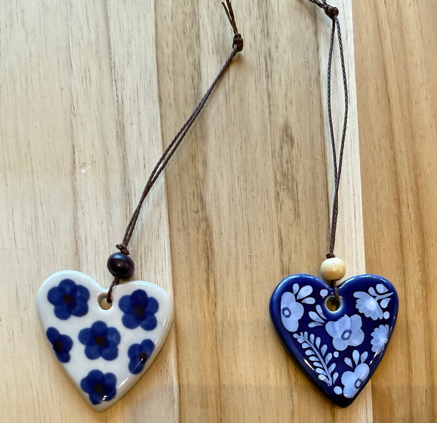 Ceramic Holiday Ornaments, handmade in Vietnam