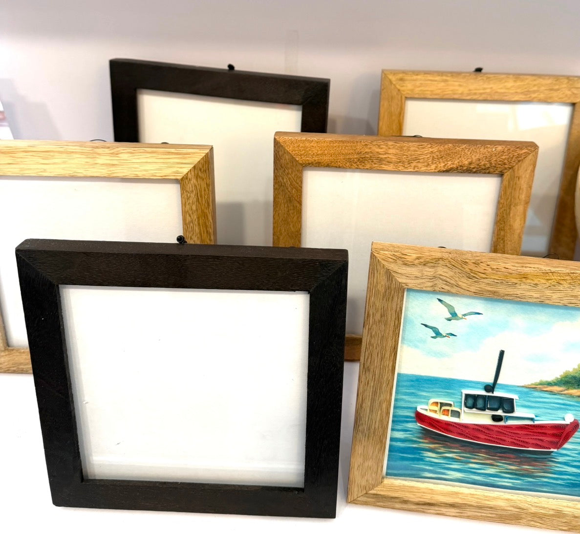 Quilling Frames, Square 6"x6", Made of Wood