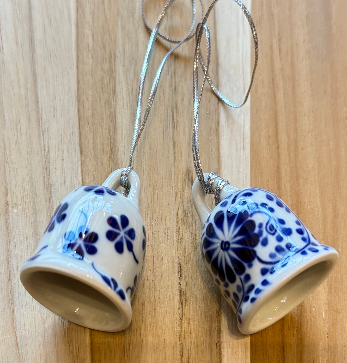 Ceramic Holiday Ornaments, handmade in Vietnam