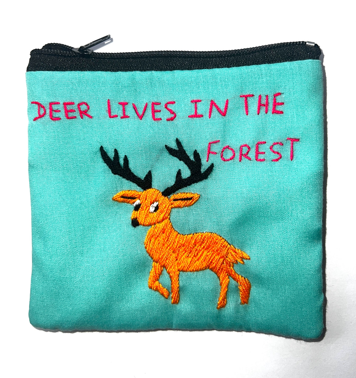"Chalee" Small Hand Embroidered Pouches by Hmong Youth in Laos