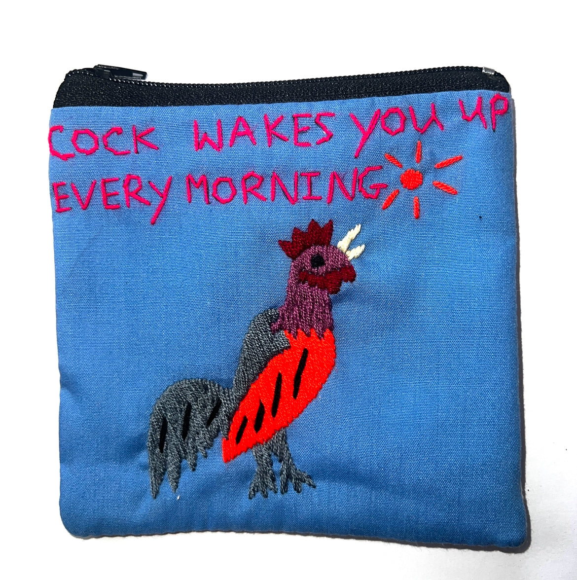 "Chalee" Small Hand Embroidered Pouches by Hmong Youth in Laos