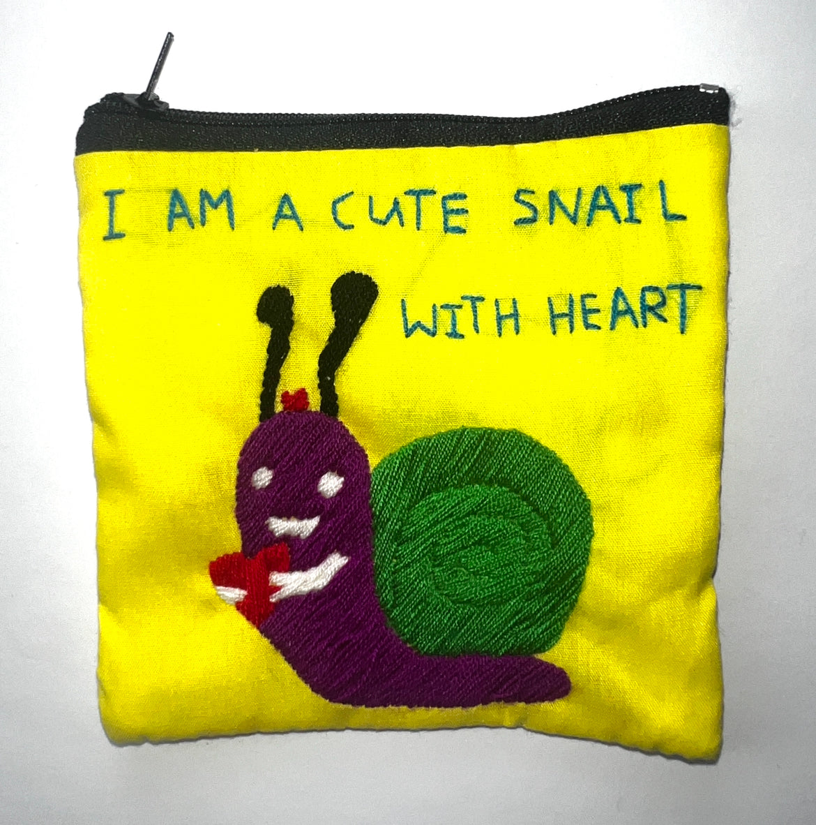 "Chalee" Hand Embroidered Pouches by Hmong students