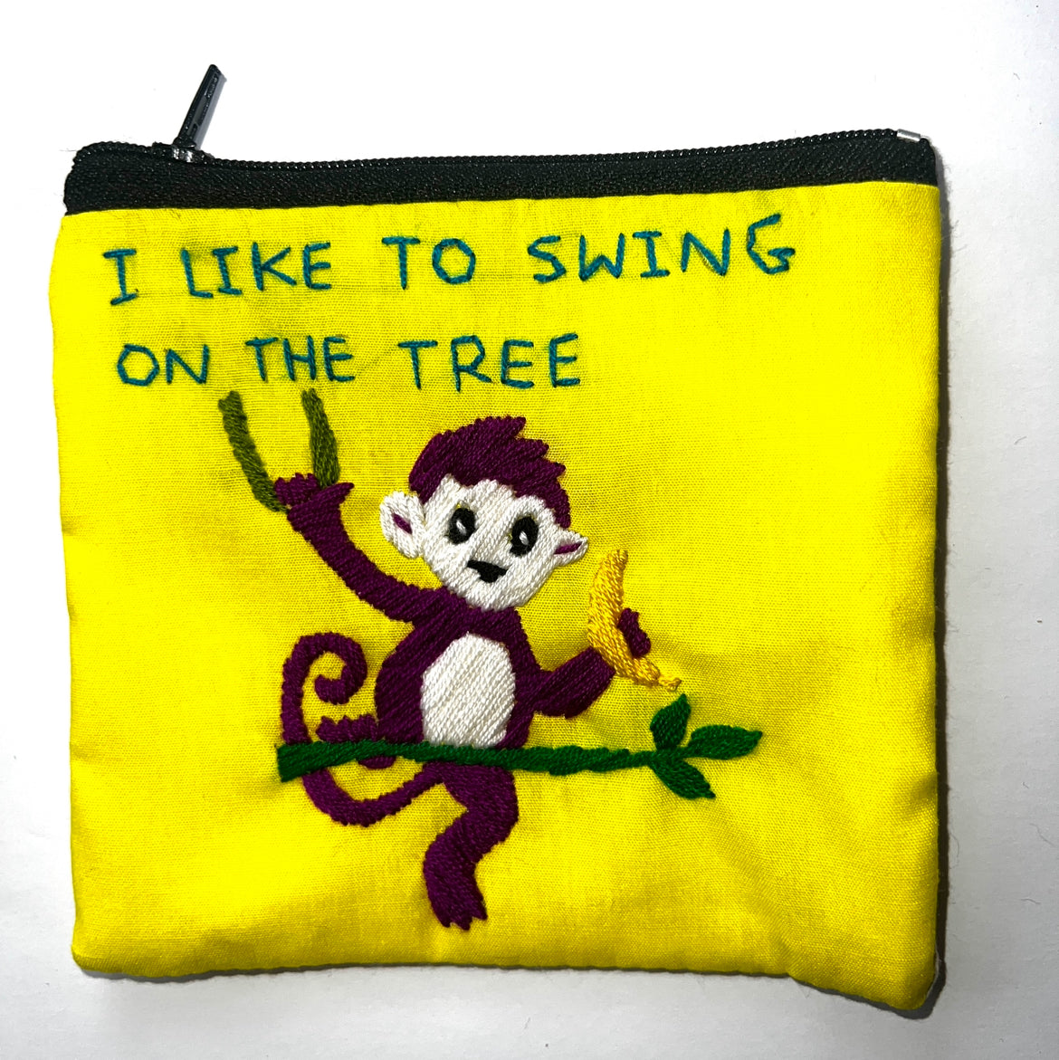 "Chalee" Small Hand Embroidered Pouches by Hmong Youth in Laos