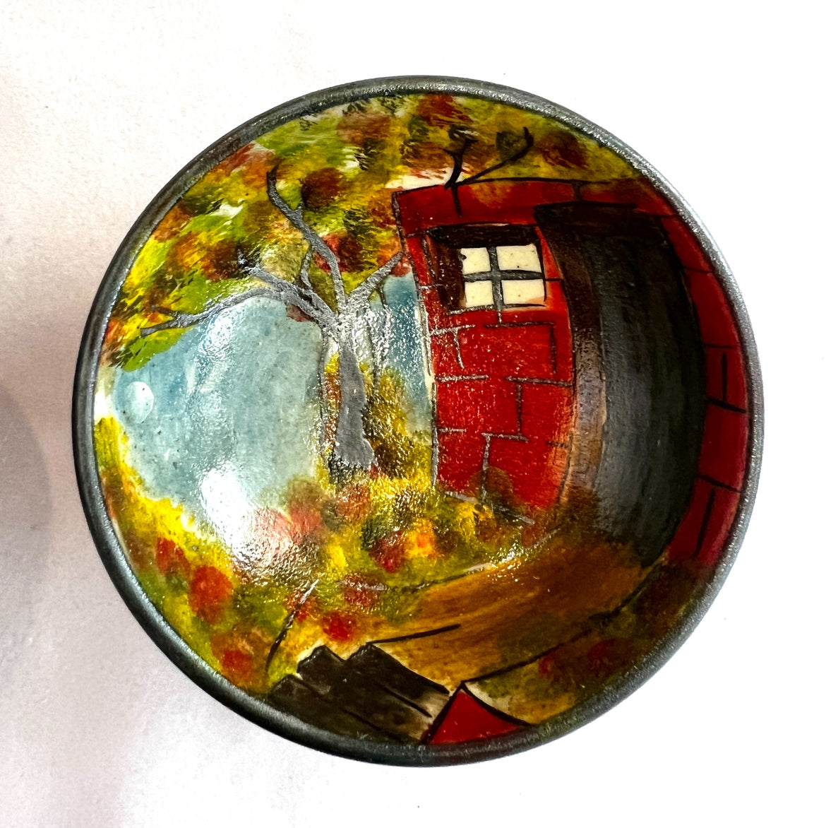 Stoneware Bowls (online only), hand painted in Vietnam ~4" diameter