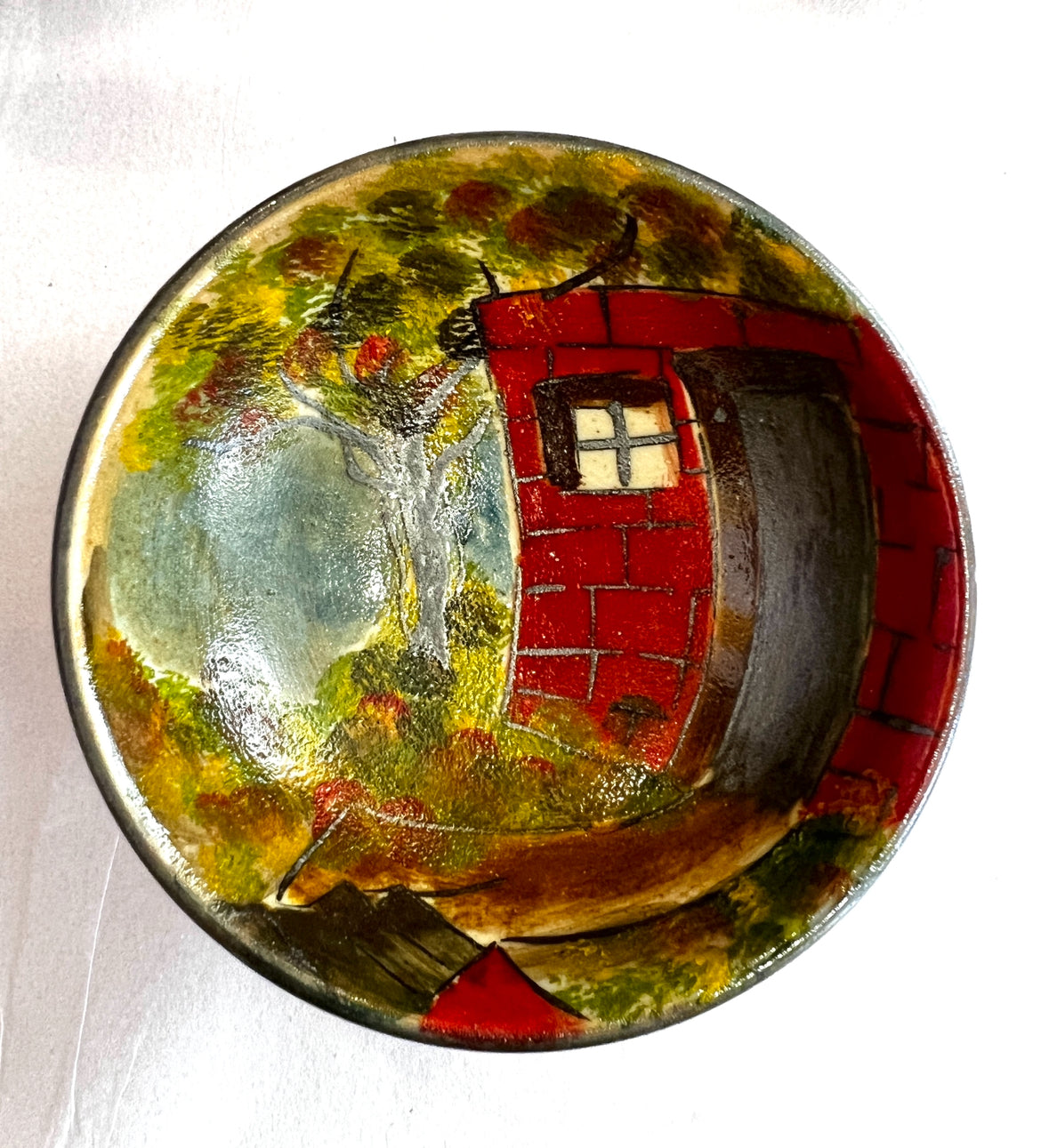 Stoneware Bowls (online only), hand painted in Vietnam ~4" diameter