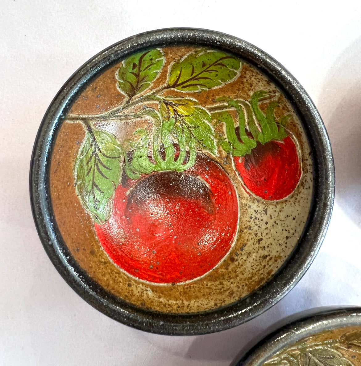 Stoneware Bowls (online only), hand painted in Vietnam ~4" diameter