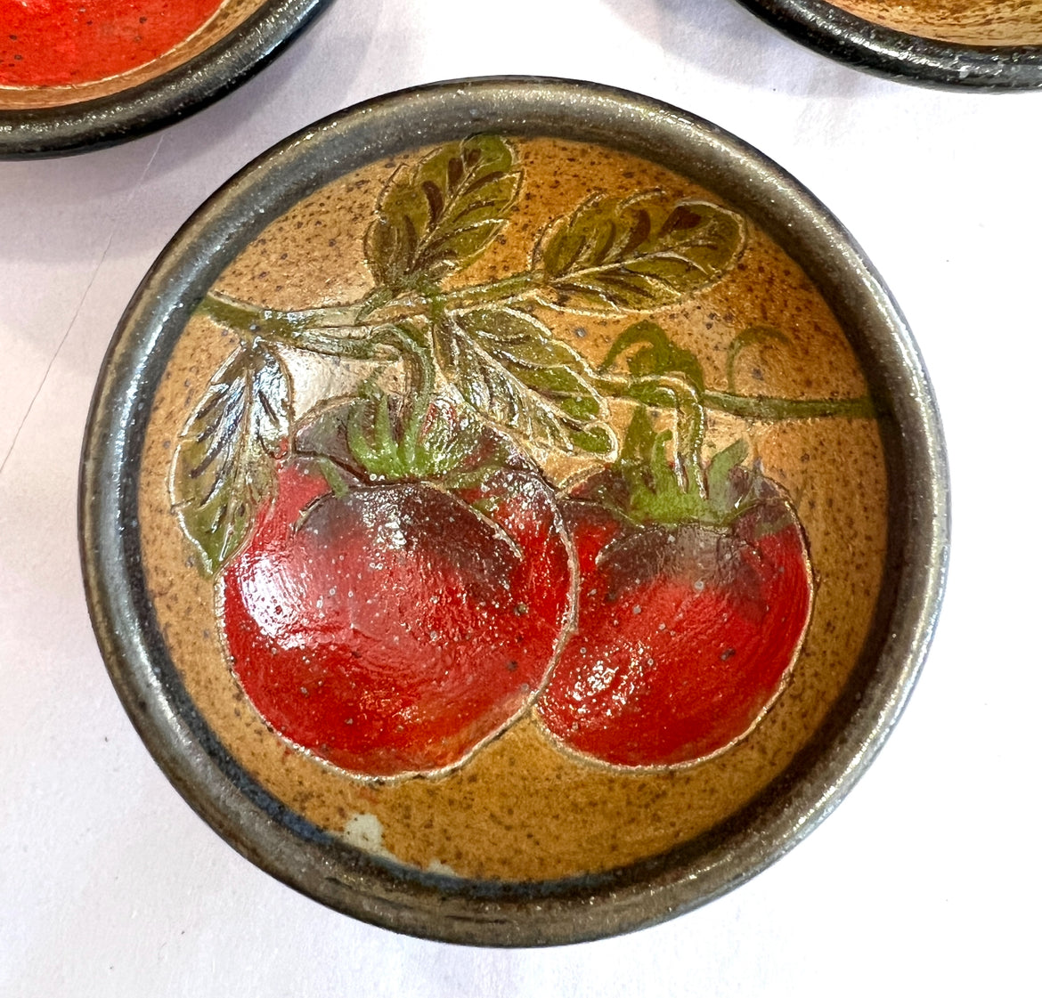 Stoneware Bowls (online only), hand painted in Vietnam ~4" diameter