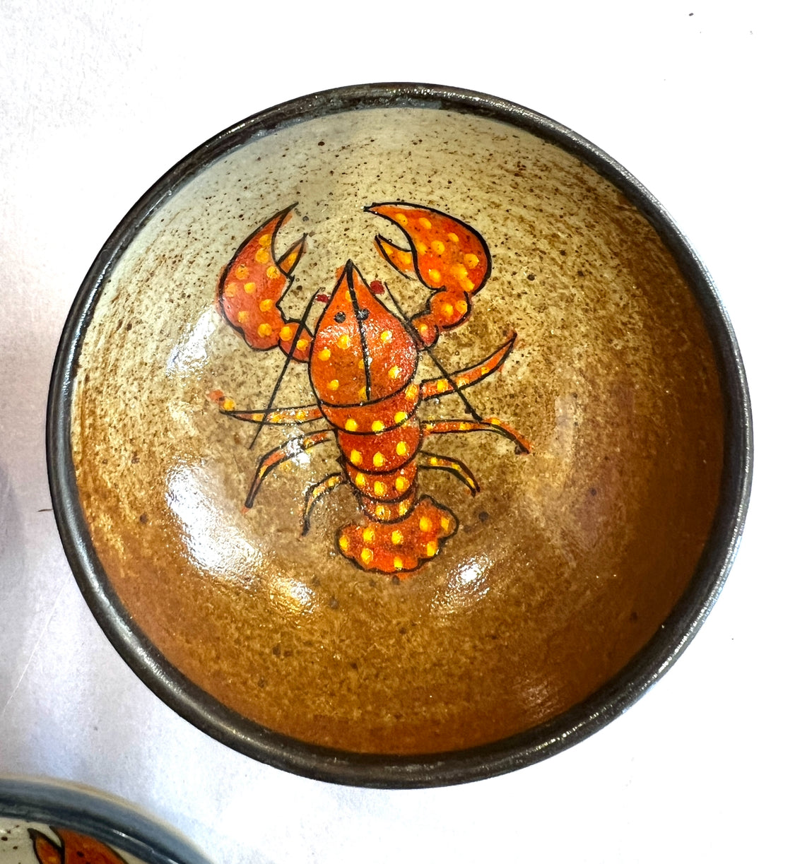 Stoneware Bowls (online only), hand painted in Vietnam ~4" diameter