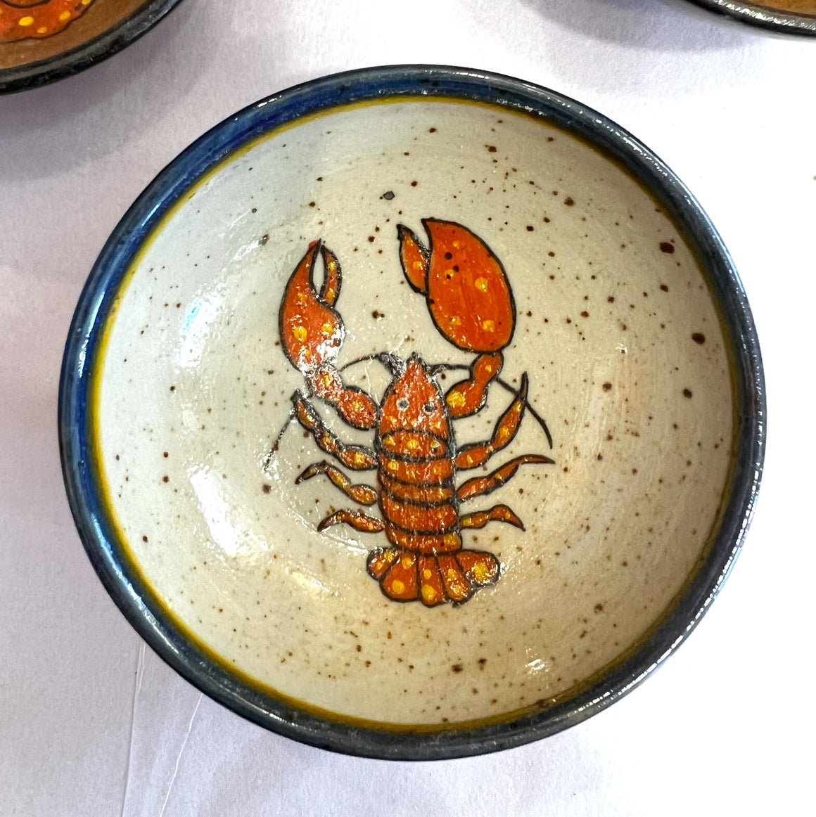 Stoneware Bowls (online only), hand painted in Vietnam ~4" diameter