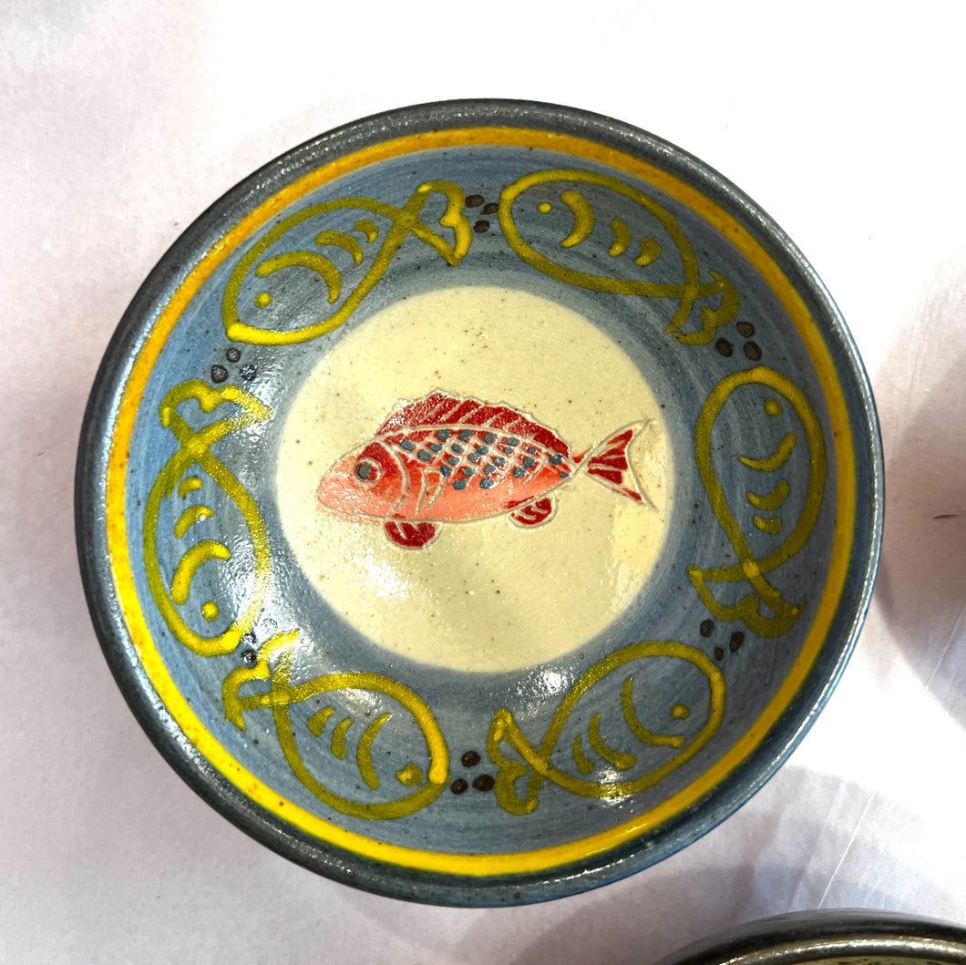 Stoneware Bowls (online only), hand painted in Vietnam ~4" diameter