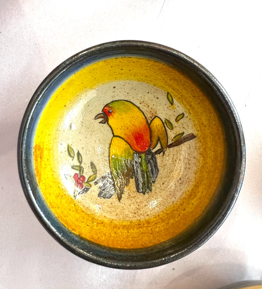 Stoneware Bowls (online only), hand painted in Vietnam ~4" diameter