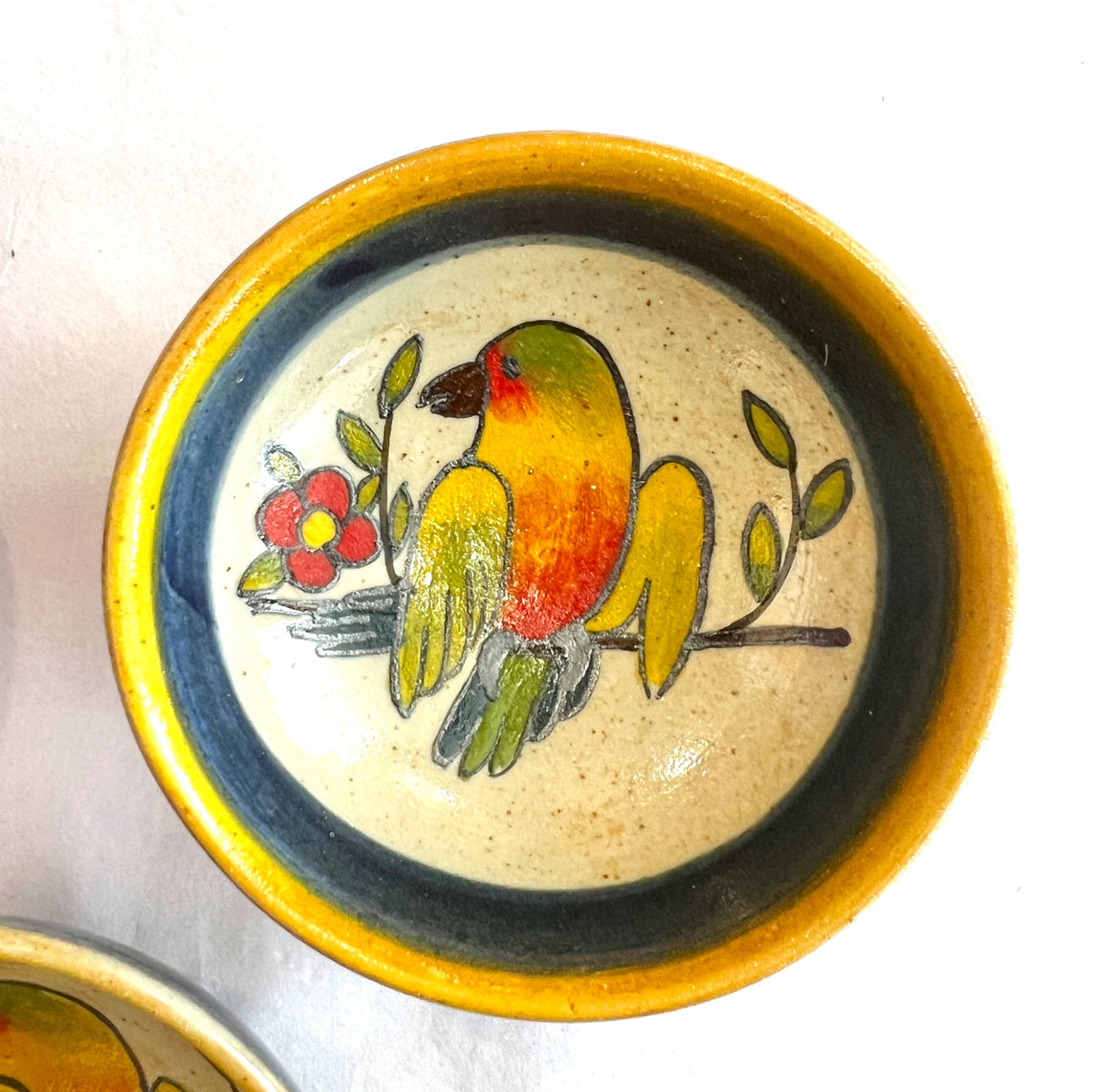 Stoneware Bowls (online only), hand painted in Vietnam ~4" diameter