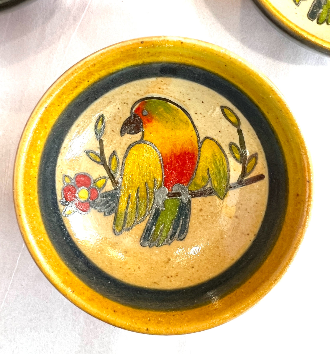 Stoneware Bowls (online only), hand painted in Vietnam ~4" diameter