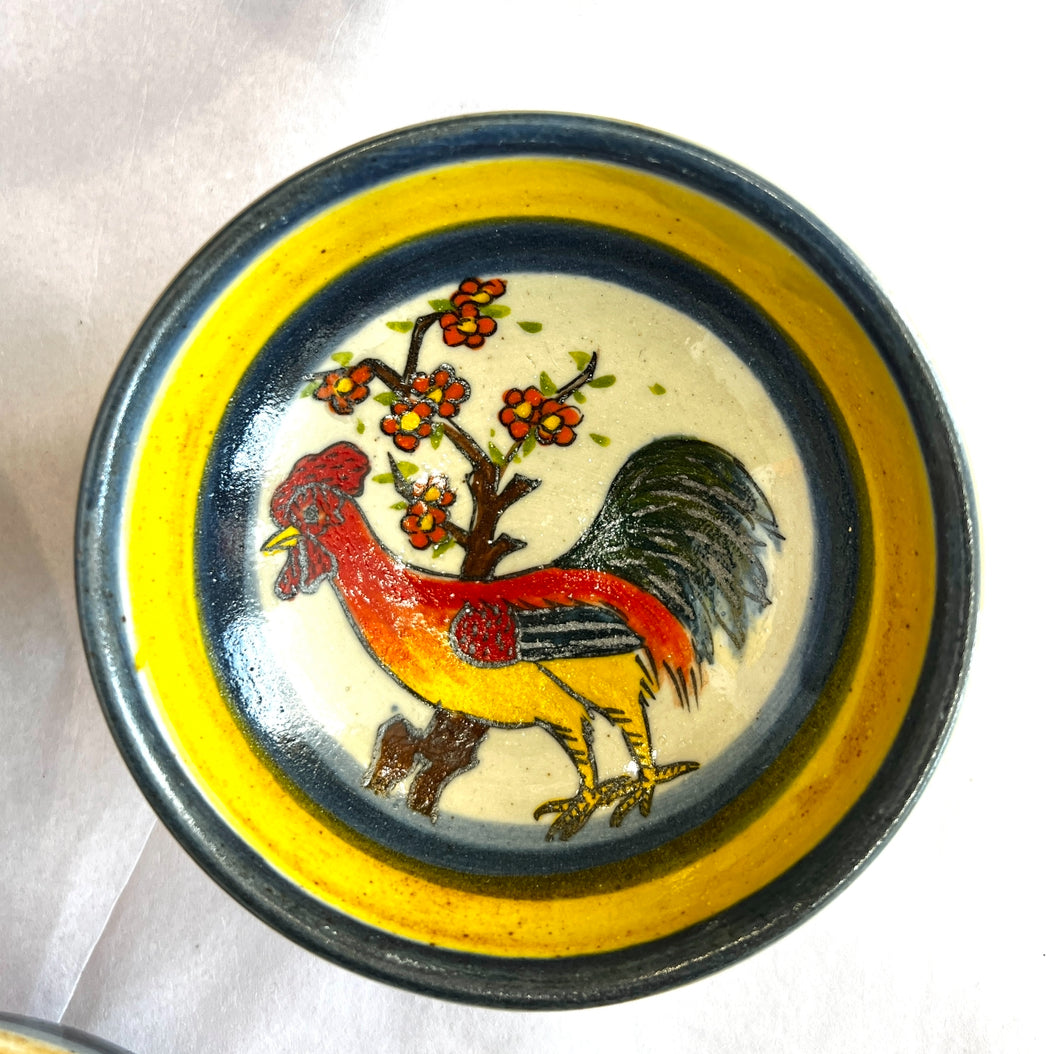 Stoneware Bowls (online only), hand painted in Vietnam ~4" diameter