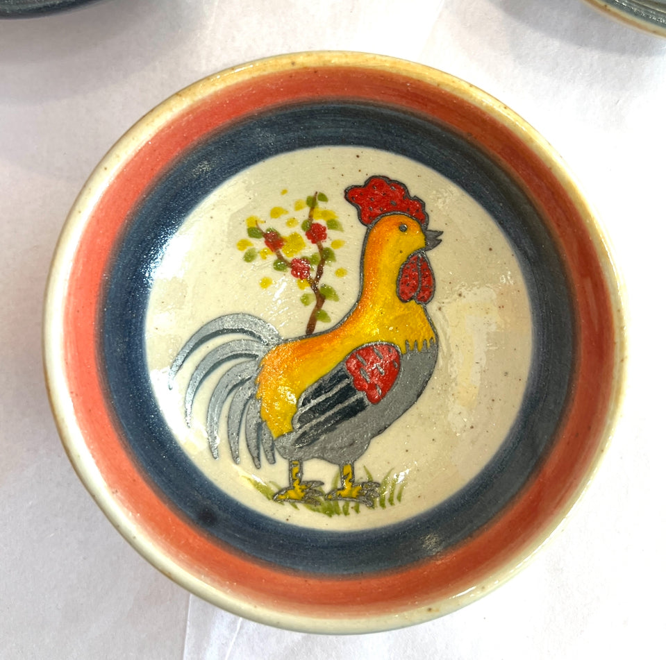 Stoneware Bowls (online only), hand painted in Vietnam ~4" diameter