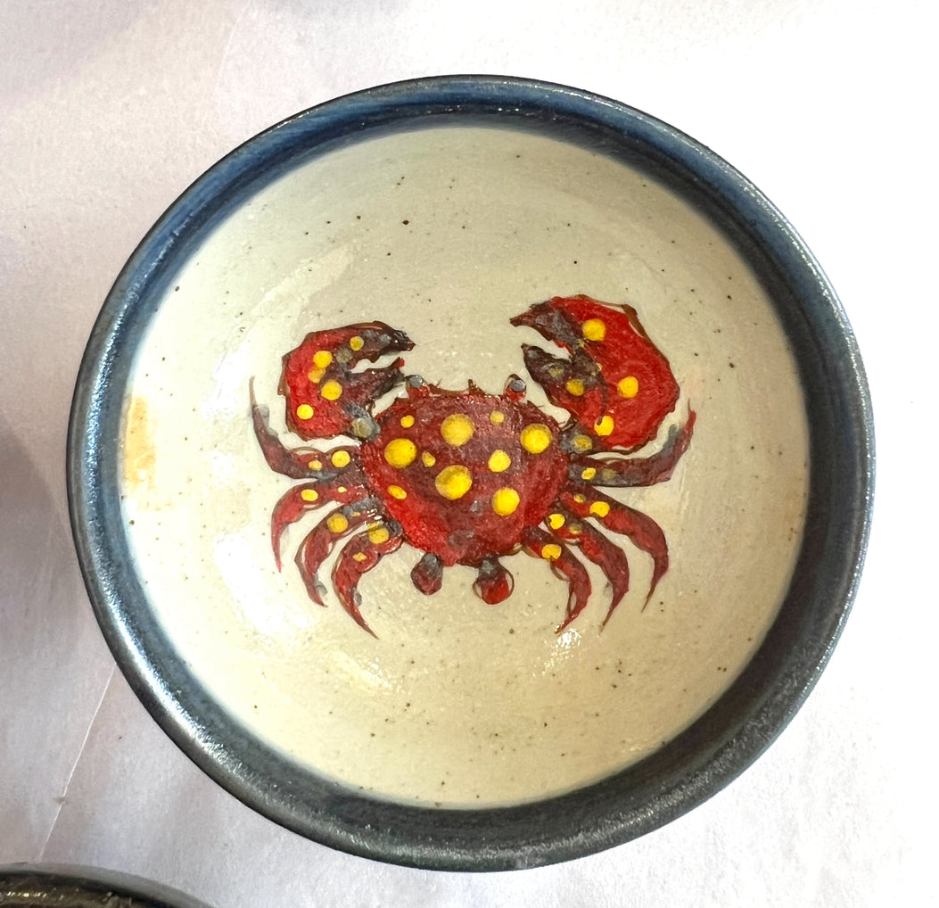 Stoneware Bowls (online only), hand painted in Vietnam ~4" diameter