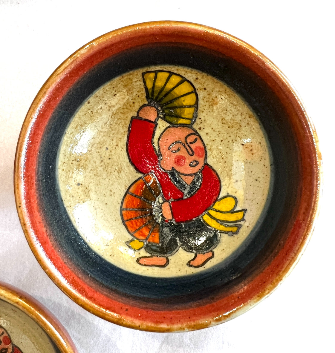 Stoneware Bowls (online only), hand painted in Vietnam ~4" diameter