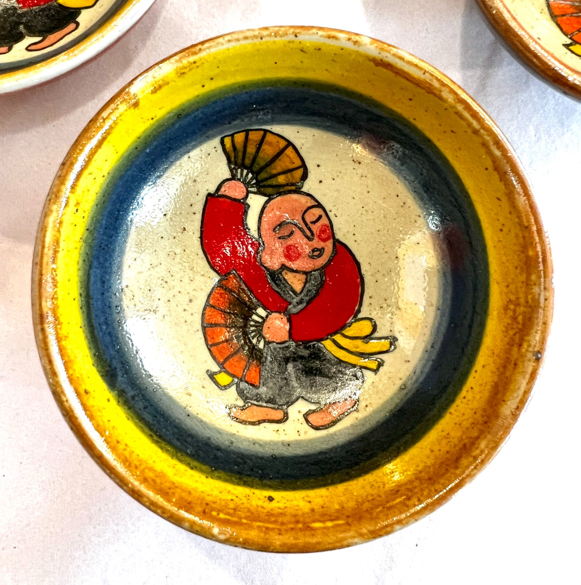 Stoneware Bowls (online only), hand painted in Vietnam ~4" diameter