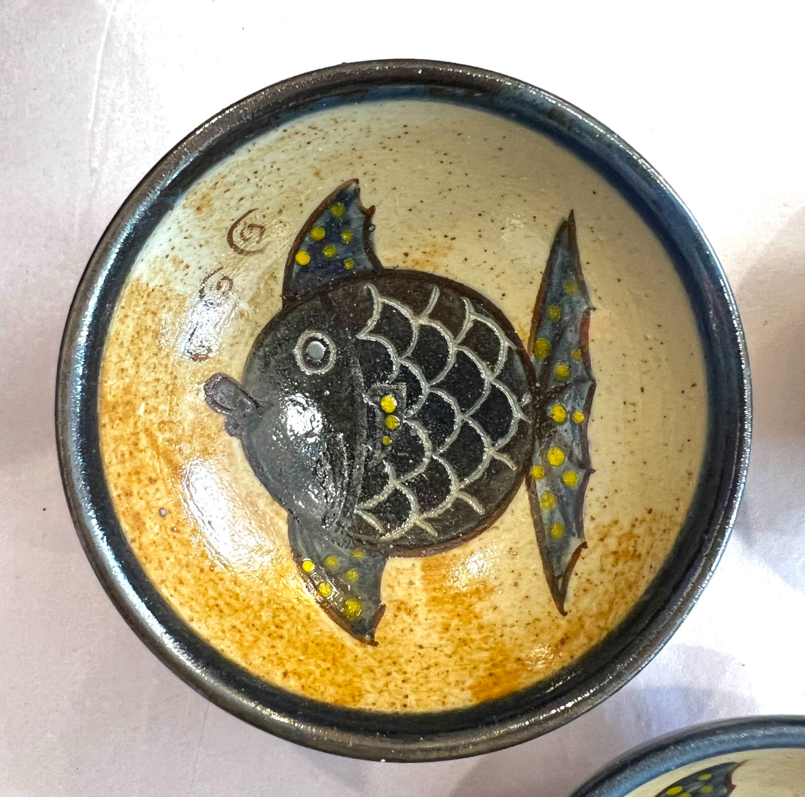Stoneware Bowls (online only), hand painted in Vietnam ~4" diameter