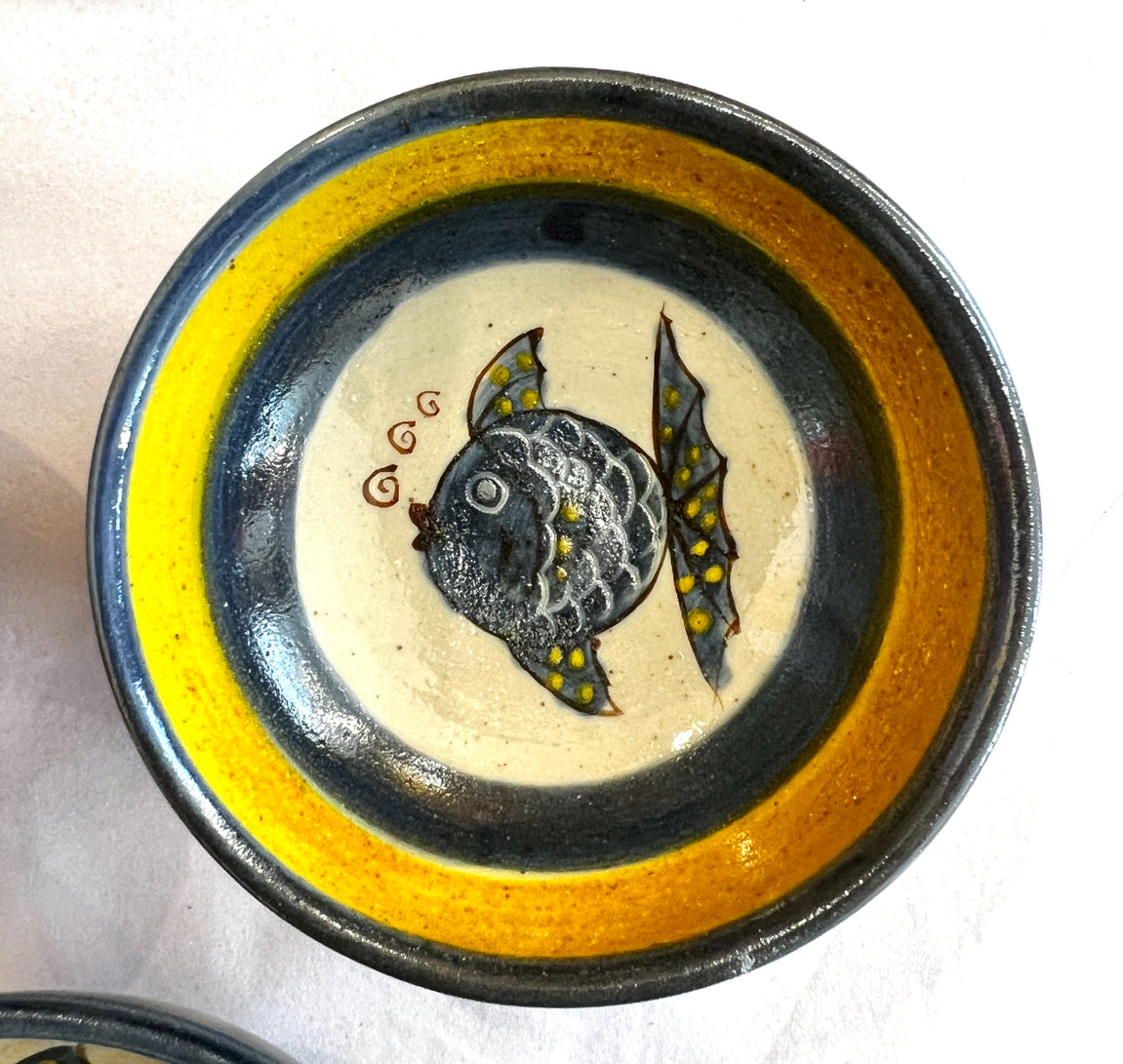 Stoneware Bowls (online only), hand painted in Vietnam ~4" diameter