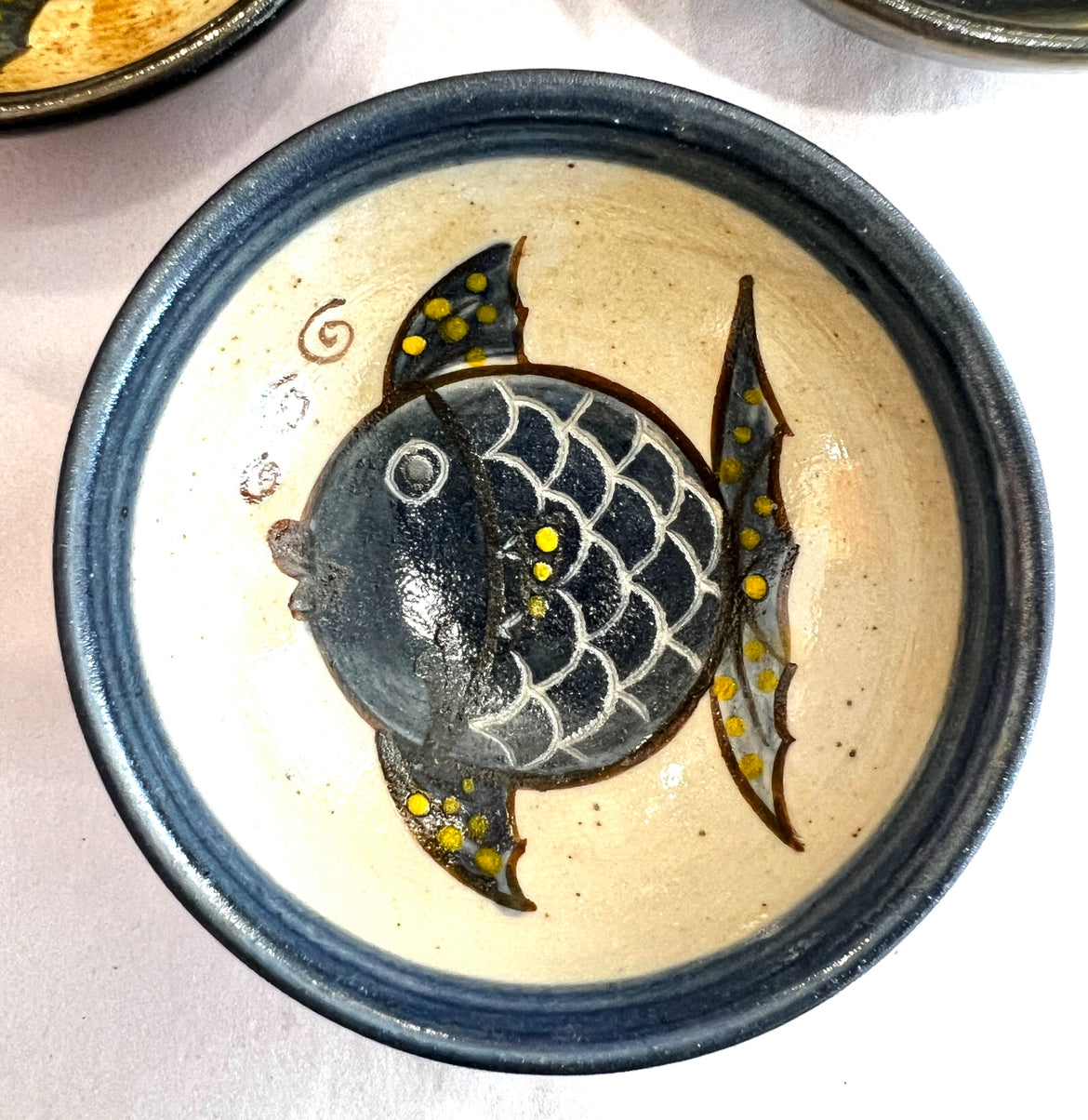 Stoneware Bowls (online only), hand painted in Vietnam ~4" diameter