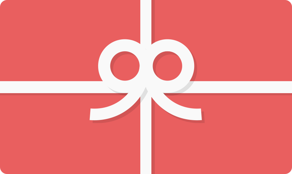 Gift Cards (from $25 to $200)