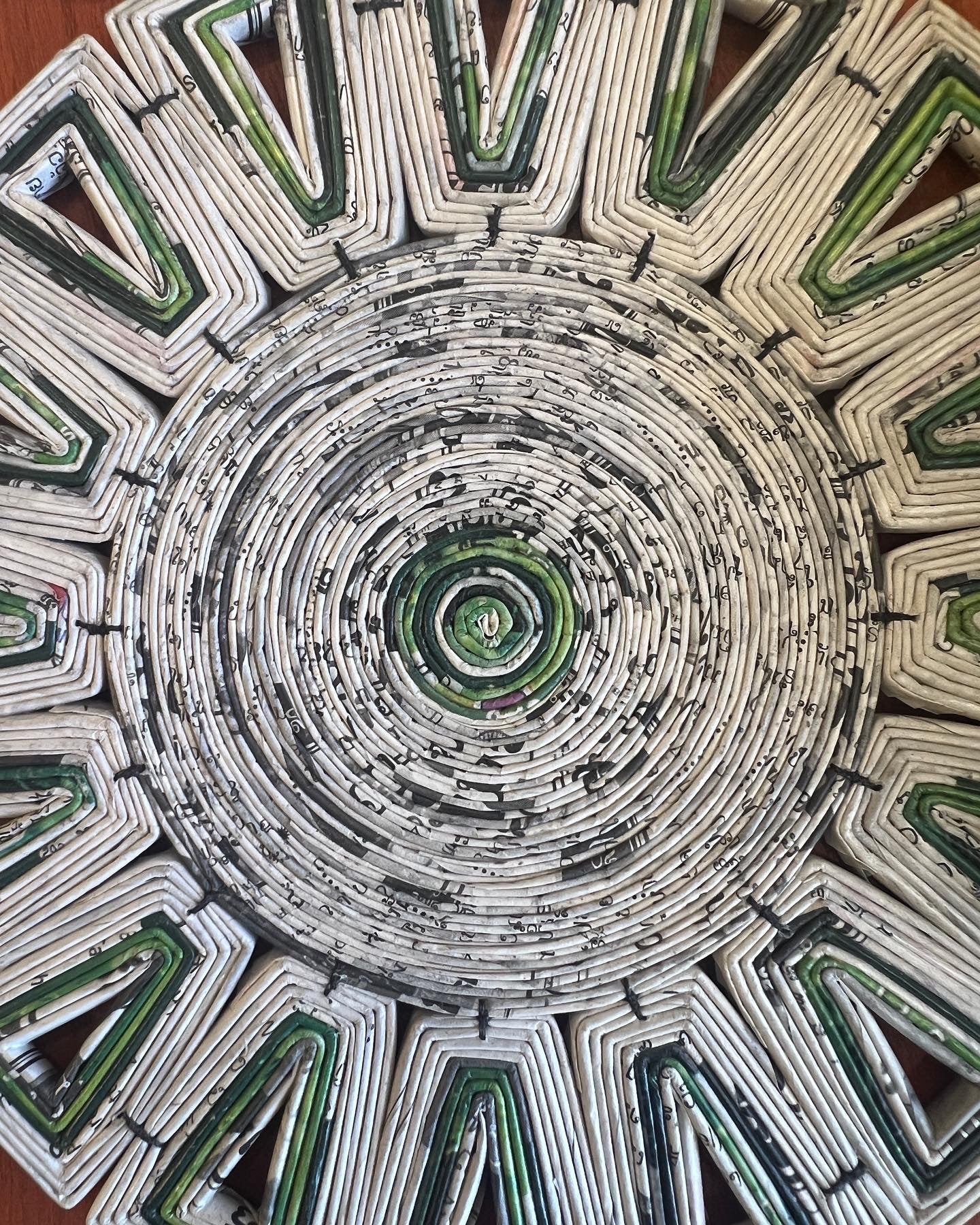 Recycled Paper Trivets (Hot Plate) from the Lao Disabled Women's Center