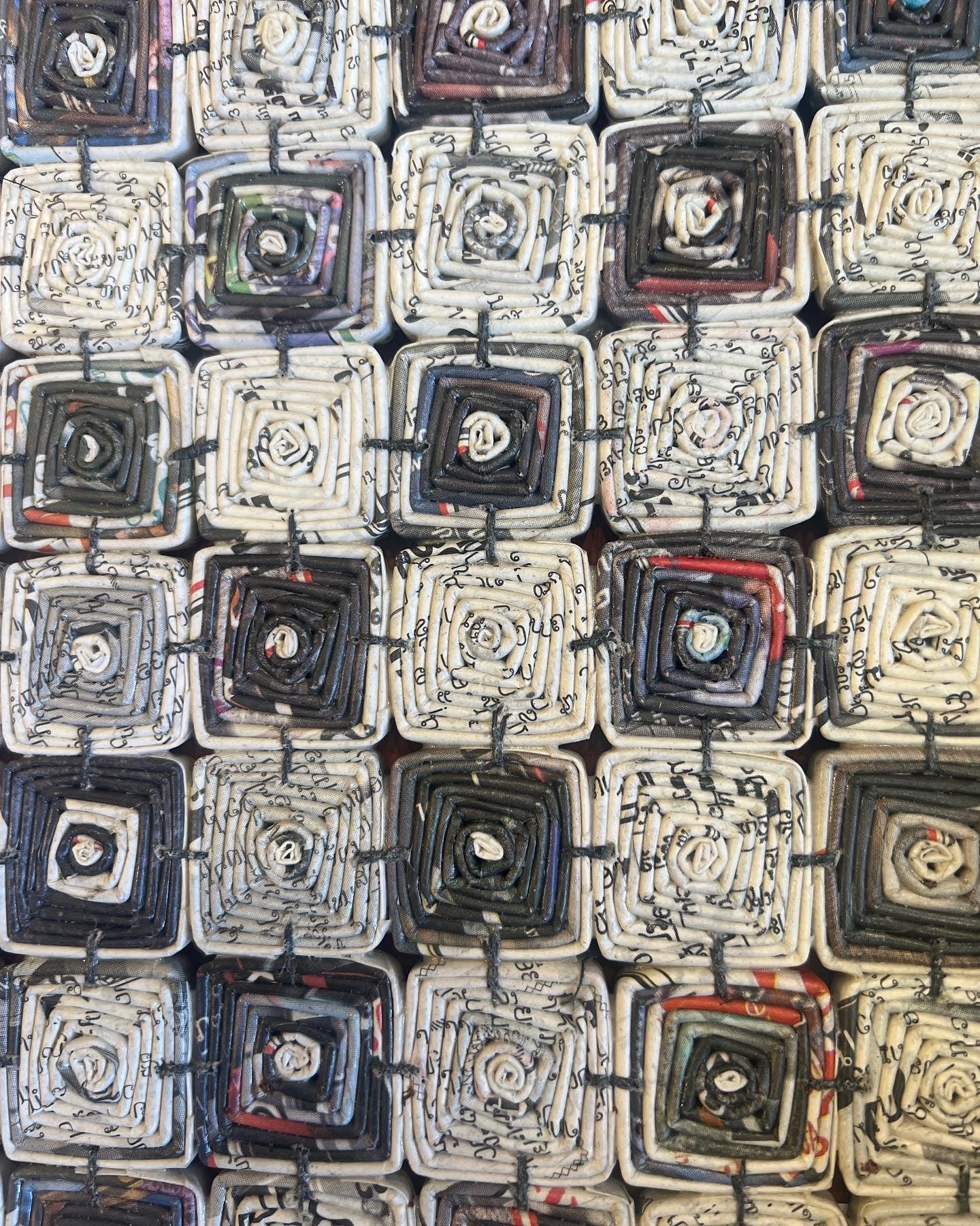 Recycled Paper Trivets (Hot Plate) from the Lao Disabled Women's Center