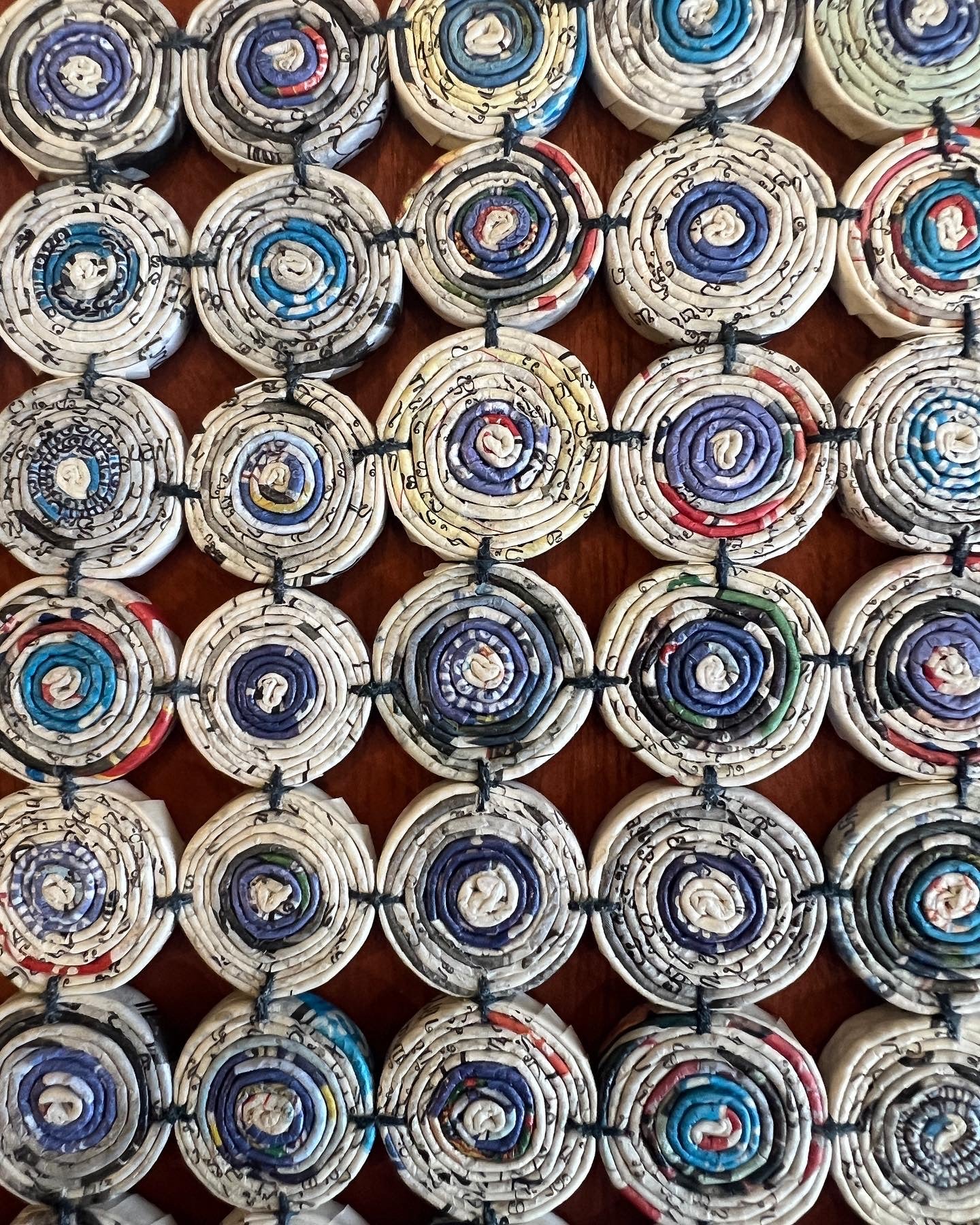 Recycled Paper Trivets (Hot Plate) from the Lao Disabled Women's Center