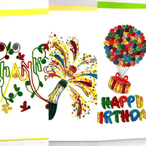 Quilling Cards for many occasions