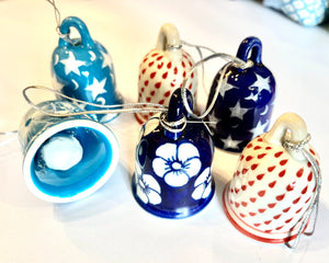 Ceramic Holiday Ornaments, handmade in Vietnam