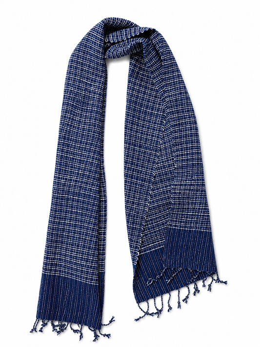 Village Weavers "Midnight Loom" Scarf