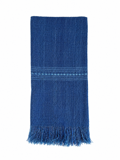 "Nai Yang" 20" x 20" Napkins with traditional patterns, handwoven Lao cotton w/ natural dyes