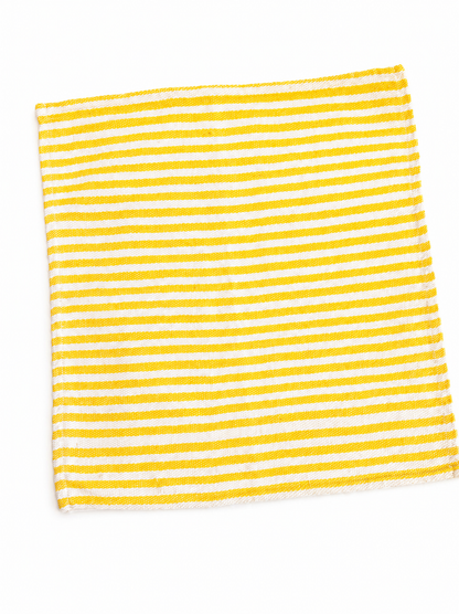 "Picnic Stripes" Summer Napkins, handwoven in Laos