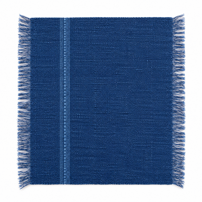 "Nai Yang" 20" x 20" Napkins with traditional patterns, handwoven Lao cotton w/ natural dyes