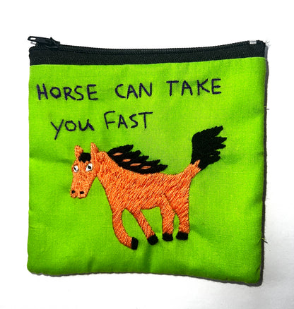 "Chalee" Small Hand Embroidered Pouches by Hmong Youth in Laos