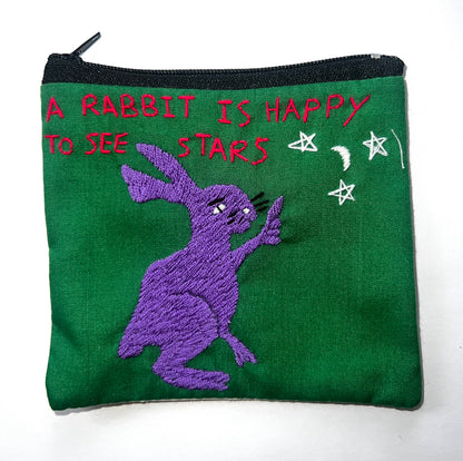 "Chalee" Small Hand Embroidered Pouches by Hmong Youth in Laos
