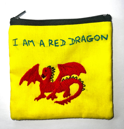 "Chalee" Small Hand Embroidered Pouches by Hmong Youth in Laos