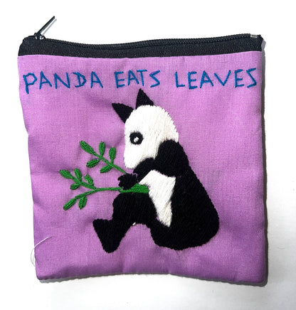 "Chalee" Small Hand Embroidered Pouches by Hmong Youth in Laos