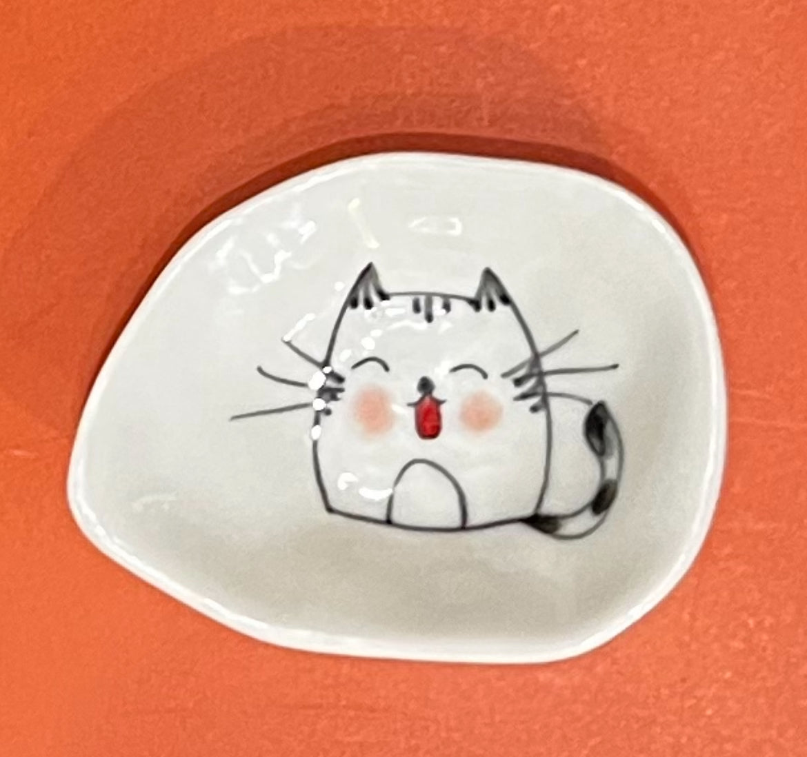 Hand-painted Small Jewelry Bowls, from Bat Trang, Vietnam