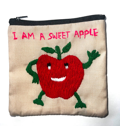 "Chalee" Small Hand Embroidered Pouches by Hmong Youth in Laos