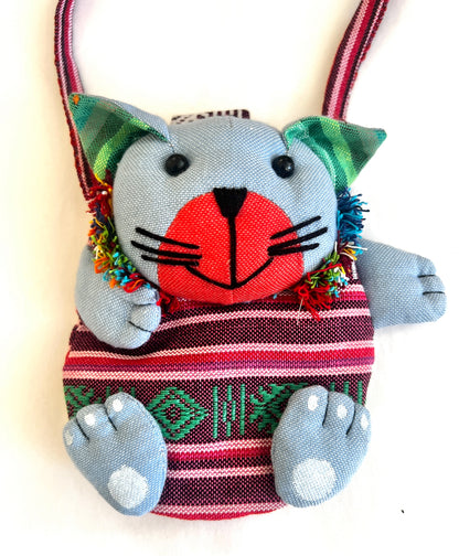 "Animal House" Cross Body Pouches from the White Thai