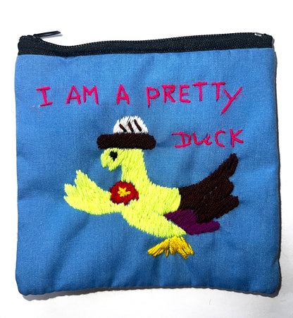 "Chalee" Small Hand Embroidered Pouches by Hmong Youth in Laos