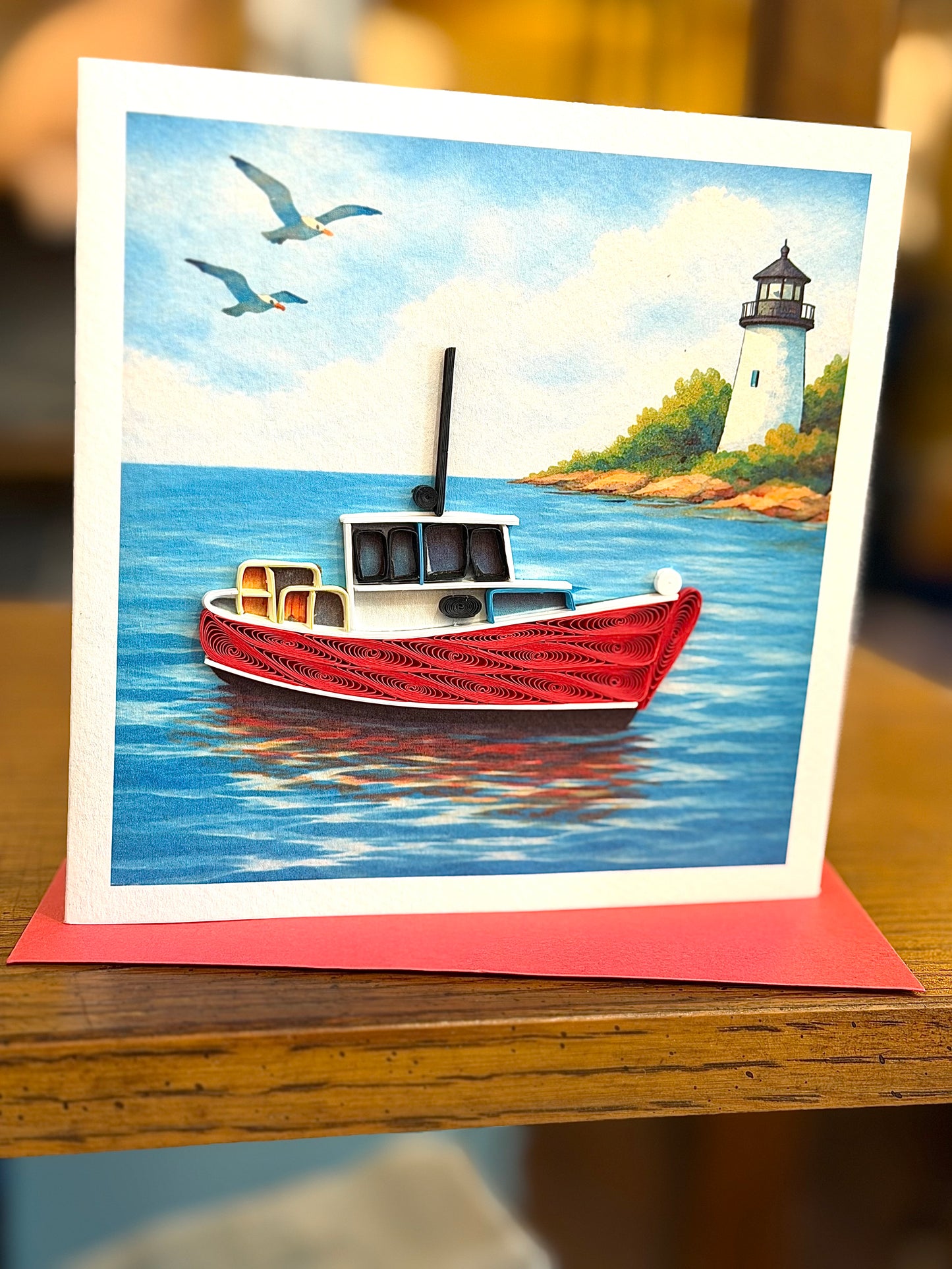 Quilling Cards for Maine-- in 6 designs