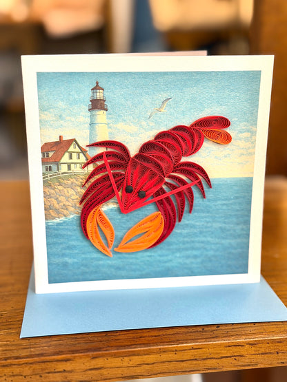 Quilling Cards for Maine-- in 6 designs