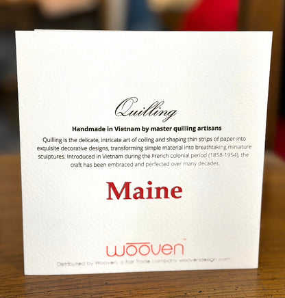 Quilling Cards for Maine-- in 6 designs
