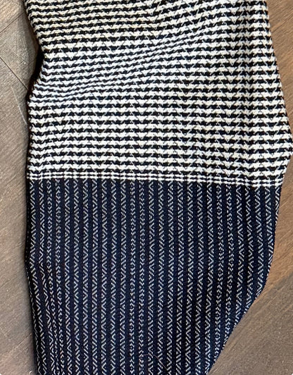 Handwoven Cotton Scarves in "Houndstooth" pattern, from Cambodia