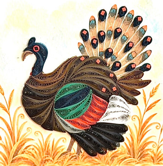 Quilling- "Turkey" Card and Magnet COMING SOON